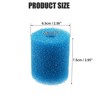 Unique Bargains Aquarium Pre Filter Foam Roll Foam Sponge Roll Intake Filter for Fish Tank 7.5x6.5x2cm 3 Pcs - 2 of 4