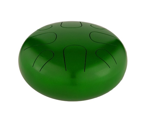Pearl Awakening Series 8 Note, A Minor Tongue Drum - Green Burst (PMTD8AM689)