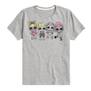 Boys' - LOL Surprise! - LOL Squad Short Sleeve Graphic T-Shirt - 1 of 4