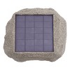 Victrola Rock Speaker Connect Bluetooth Outdoor Speaker with Solar Charging - Pair (Stone) - 4 of 4