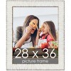PosterPalooza | Ornate White Picture Frame - UV Acrylic, Foam Board Backing, Hanging Hardware - 2 of 4