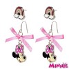 Disney Minnie Earrings for Girls – 1 Stud & 1 Drop – Minnie Mouse Hypoallergenic Earrings – Ages 4+ - 2 of 4