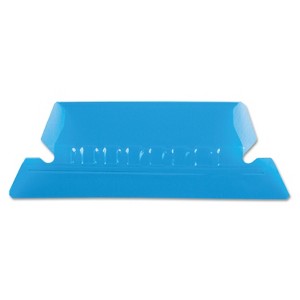 Pendaflex Hanging File Folder Tabs 1/5 Tab Two Inch Blue Tab/White Insert 25/Pack 42BLU - 1 of 1