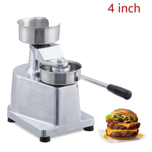 Burger Press Hamburger Patty Maker 6-Inch Diameter Burger Press