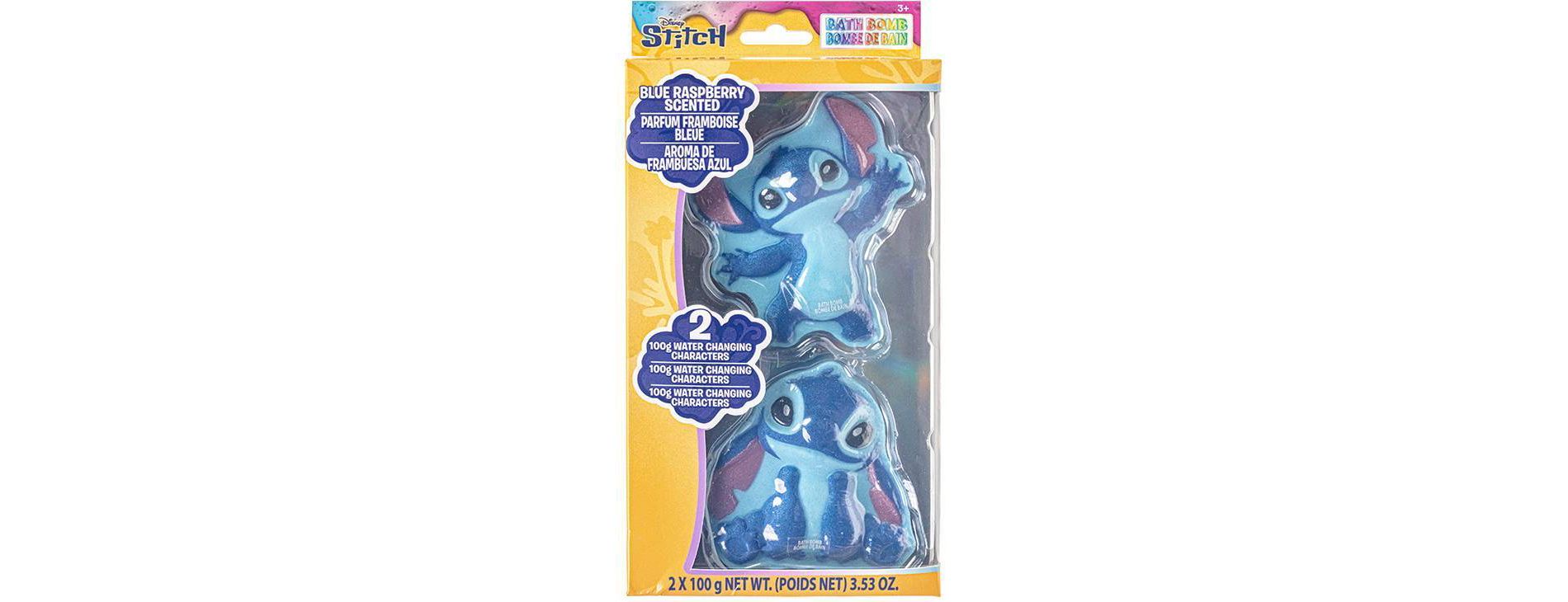 Disney Stitch Molded Bath Bombs - 3pk