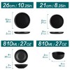 vancasso 24-Piecee Stoneware Dinnerware Set , Including Dinner/Dessert Plates, Soup Plate And Bowls, For 6 People - 2 of 4