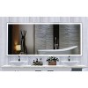 Okak Oversized Bathroom Mirror with Aluminum Frame, Vanity Mirror with 3 Mode, Wall Mirror for Bedroom, Living Room - 2 of 4