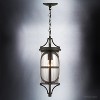 Urban Ambiance Luxury Rustic Outdoor Pendant Light,  22" x 7-1/2",  Olde Bronze Finish, UHP1182 - 4 of 4