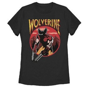 Women's Marvel X-Men Pixel Wolverine T-Shirt - 1 of 3