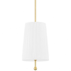 Mitzi Adeline 1 - Light Pendant in  Aged Brass - 1 of 1