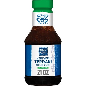 Soy Vay Marinade & Sauce Veri Veri Teriyaki Less Sodium 21oz - 1 of 4