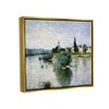 Stupell Industries Countryside Homes Lake Landscape Monet Classic Painting - 3 of 4