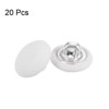 Unique Bargains Metal Shank Round Cloth Covered DIY Sewing Buttons 20 Pcs - 3 of 4