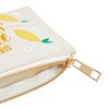 Sparkle and Bash 8 Pack Reusable Bridesmaid Gift Bags, Pink, White, with Gold Foil Zipper, 7 x 5 In - 4 of 4