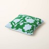 12"x12" Beaded Classic Rose Square Throw Pillow Green/Blue - kate spade new york x Target - 3 of 4