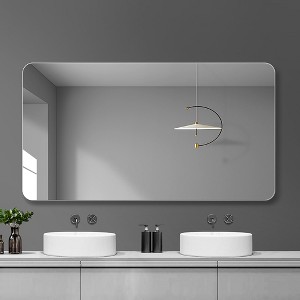 Vynxaria 40 in. Wx30 in. HBathroom Vanity Mirror , Wall-Mounted Mirror for Bathroom Anti-Fog Waterproof - 1 of 4