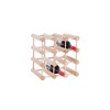 J.K. Adams Ash Wood 40-Bottle Wine Rack, Natural - 4 of 4