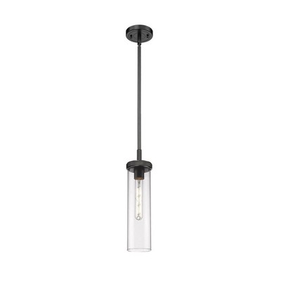 Lincoln - 1 Light Stem Hung Pendant In Industrial Style-15.5 Inches Tall and 3.88 Inches Wide