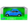 Volkswagen Beetle Blue 1/24-1/27 Diecast Model Car by Welly - 3 of 3