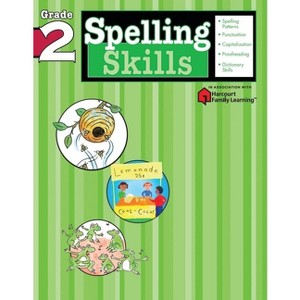 Spelling Skills: Grade 2 (Flash Kids Harcourt Family Learning) - (Paperback) - 1 of 1