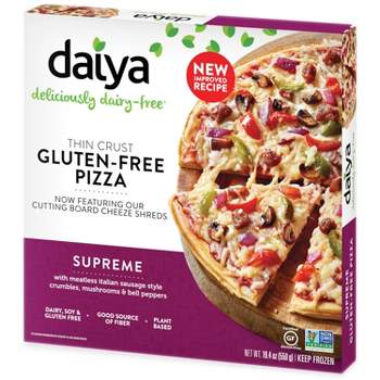 Daiya Dairy-Free Gluten Free Supreme Frozen Pizza - 19.4oz