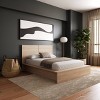 Nexera Full James Platform Bed with Headboard - 4 of 4