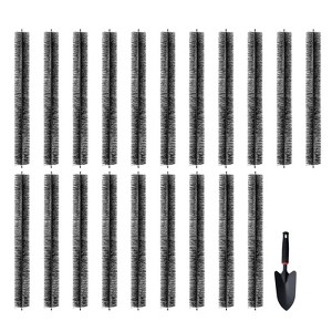 VEVOR Gutter Brush, 60 Feet Total Length 4.33 inch Diameter Gutter Cleaning Tools, Ground-Level Gutter Brush Leaf Guard for 5 Inch Gutters, Black - 1 of 4