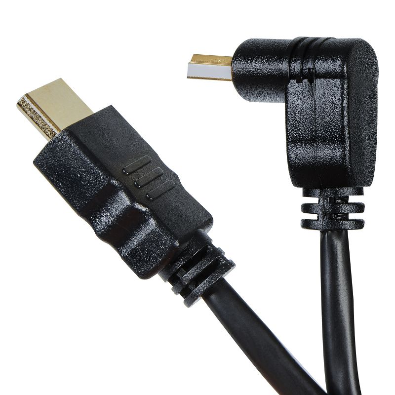 RCA 6-Ft. HDMI® Cable with 1 Right-Angle Connector, 2 of 11