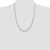 Black Bow Jewelry 4.5mm Sterling Silver Classic Solid Cable Chain Necklace - 2 of 4