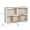 ECR4Kids Streamline 5-Compartment Storage Cabinet, 24in - 2 of 4