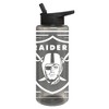 NFL Las Vegas Raiders Acrylic Water Bottle with UV Graphics - 34oz - 2 of 4