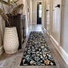 World Rug Gallery Beige Multi Vine Floral Indoor Area Rug - 2 of 4