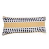 20" Black Gray and White Throw Pillow - 4 of 4
