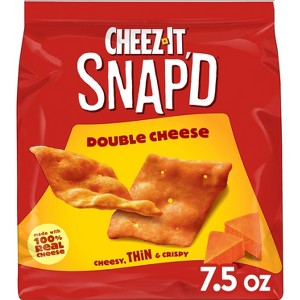 Cheez-It Snap'd Double Cheese Crackers - 7.5oz - 1 of 4
