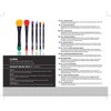 SHANY Travel Makeup Brush Set  - 6 pieces - 4 of 4