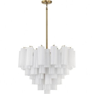 Crystorama Lighting Addis 12 - Light Chandelier in  Aged Brass - 1 of 4