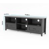 NicBex TV Stand for TV up to 60 Inch,TV Console Table with 2 Drawers and 4 High-Capacity Storage Compartment - 3 of 3