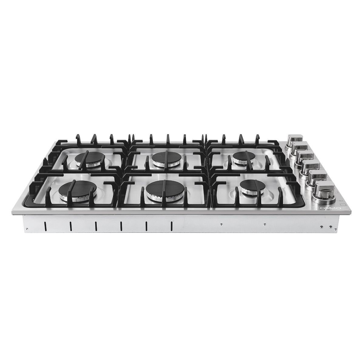 Cosmo COS-DIC366 36 in. Gas Cooktop in Stainless Steel with 6 Italian Made Burners - thumbnail 6