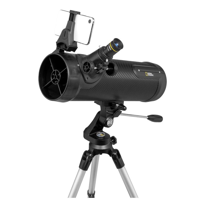 National Geographic StarApp114 - 114mm Reflector Telescope w/ Astronomy APP, 2 of 9