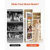 VEVOR Over the Door Pantry Organizer, 9-Tier Pantry Organization and Storage, Heavy-Duty Steel Hanging Spice Rack, Black - 3 of 4