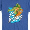 Women's - Teenage Mutant Ninja Turtles - So Board Short Sleeve Graphic T-Shirt - 2 of 4