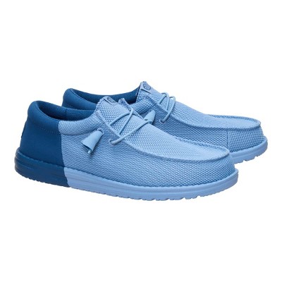 HEYDUDE Mens Wally Funk Mesh Split , Faded Denim/Ensign Blue, 11 — фото 2
