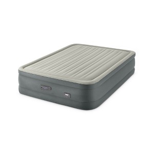 Intex PremAire Dream Support Fiber Tech Air Mattress with Built-In Electric Pump with Adjustable Firmness Control Panel and USB Port, Queen (2 Pack) - 1 of 4