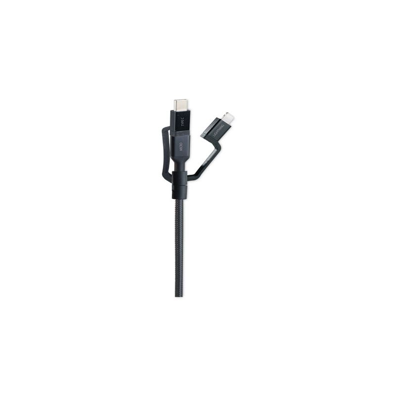 Case Logic Universal USB Cable, 3.5 ft, Black, 4 of 6