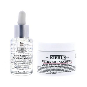 Kiehl's Clearly Corrective Dark Spot Solution, 1 oz & Kiehl's Ultra Facial Cream, 1.7 oz DUO - 1 of 4
