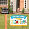 Big Dot of Happiness Thank You Teachers - Teacher Appreciation Yard Sign Lawn Decorations - Party Yardy Sign - 2 of 4