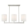Livex Lighting Hayworth 3 - Light Chandelier in  Brushed Nickel - 2 of 4