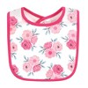 Little Treasure Baby Girl Cotton Bibs, Love Brunch, One Size - 4 of 4