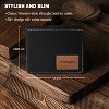Wrangler Men’s Bifold Wallet Genuine Leather Branded Wallet, RFID Blocking, Casual Everyday 10-20 Cards Purse with AirTag Holder, Men's Accessories - 2 of 4