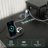 Dolonm Thick Gaming Desk with LED Lights, USB Charging, Monitor Riser & Waterproof Top for Home Office - 3 of 4
